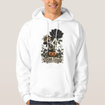 Spirit Halloween Skeleton Hoodie Unisex Garden