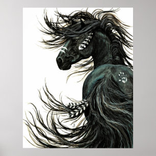 Spirit Horse by Bihrle Poster