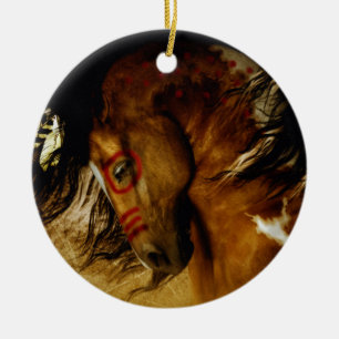 Spirit Horse Ceramic Ornament