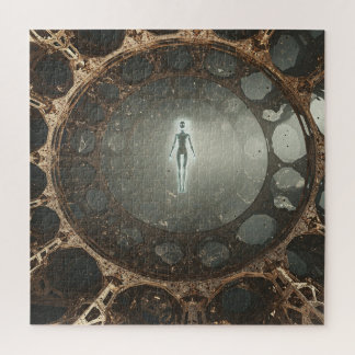 Spirit Inside Ancient Time Space Architecture  Jigsaw Puzzle