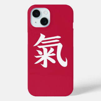Spirit Japanese Kanji iPhone 15 Case