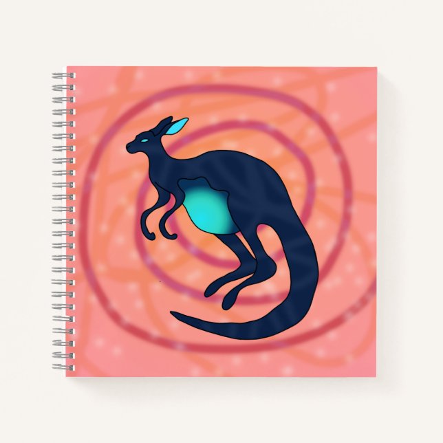 Spirit Kangaroo Notebook (Front)