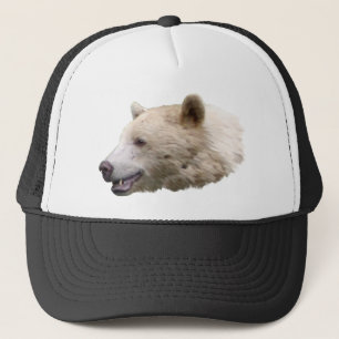 Spirit Kermode Bear Wildlife Art Trucker Cap