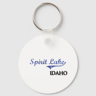 Spirit Lake Idaho City Classic Keychain