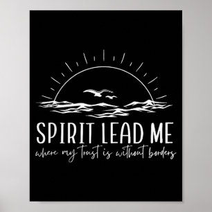 Spirit Lead Me Christian, Where My Trust Is Withou Poster