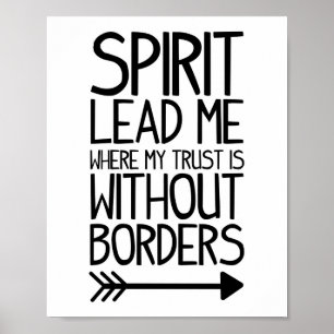 Spirit Lead Me Print