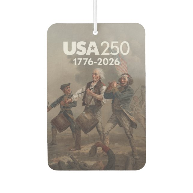 Spirit of 76 - America's 250th Birthday Air Freshener (Front)