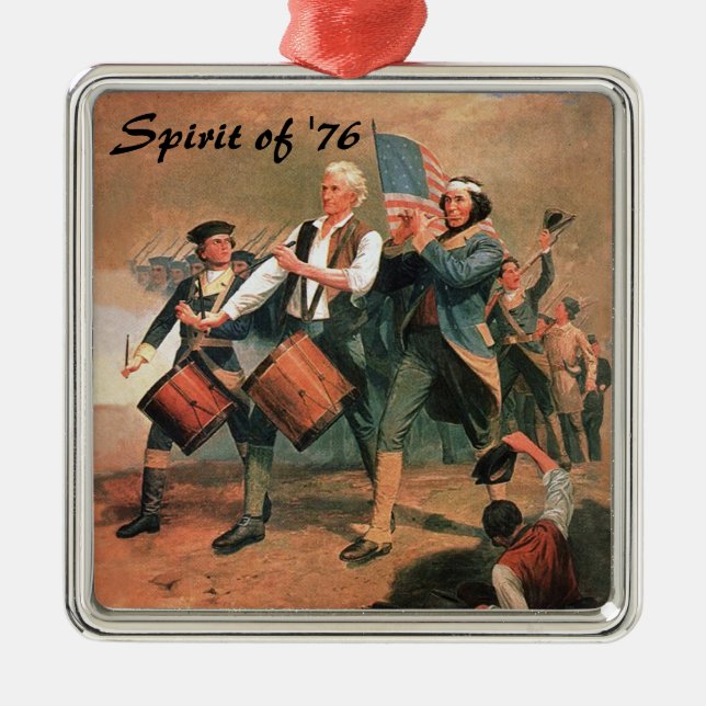 Spirit of '76 metal ornament (Front)
