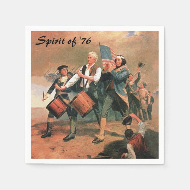 Spirit of '76 napkin (Front)