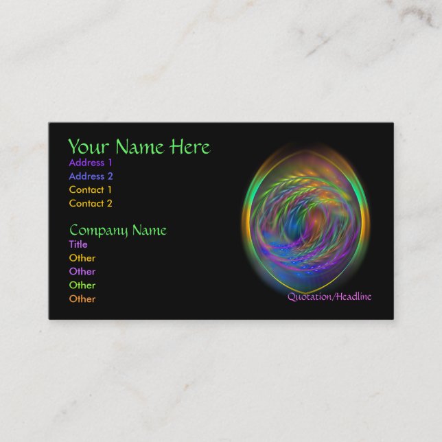 Spirit of Air Profile Card (Front)