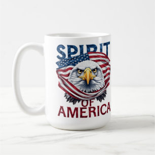 Spirit of America American Flag Patriotic Coffee Mug