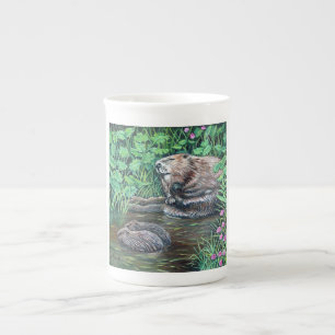 Spirit of Beaver Bone China Mug