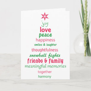 Spirit of Christmas Holiday Card