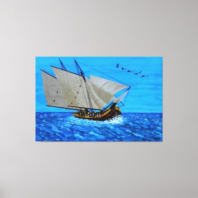 Spirit of Dana point Canvas Print (Front)
