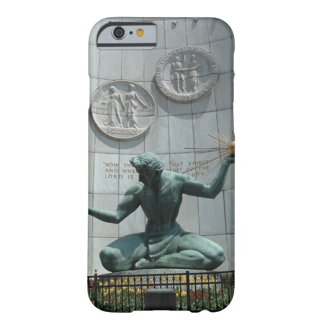Spirit of Detroit iPhone 6 Cell Phone Case (Back)