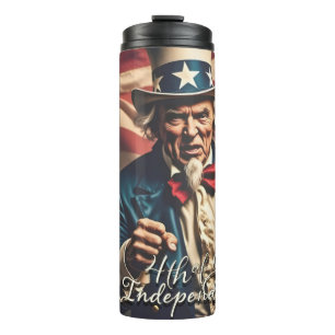 Spirit of Freedom in Red, White and Blue Thermal Tumbler