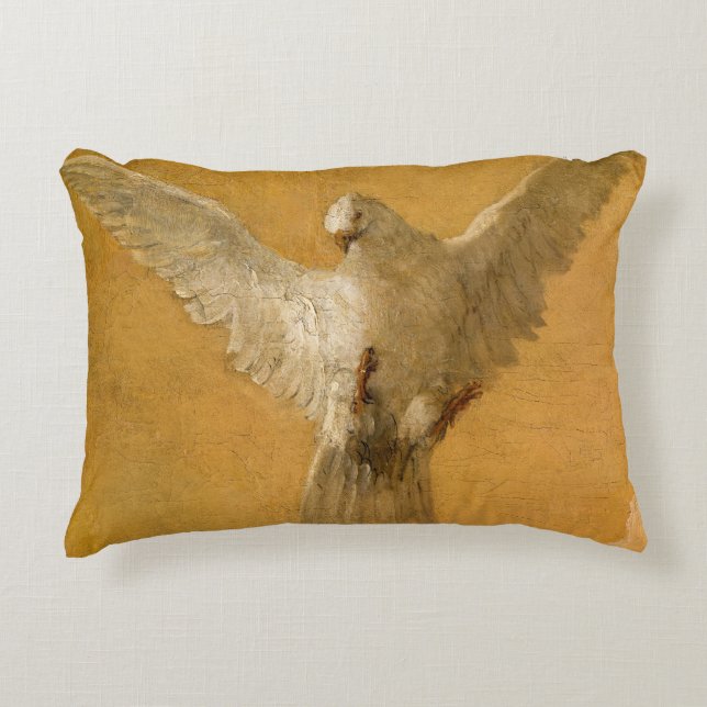 Spirit of God by Giovanni Battista Tiepolo Accent Pillow (Front)