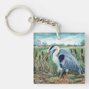 Spirit of Heron Keychain