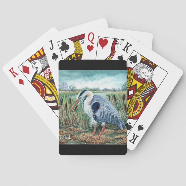 Spirit of Heron Playing Cards (Back)