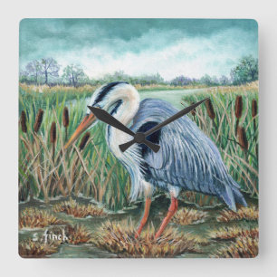 Spirit of Heron Square Wall Clock