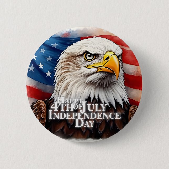 Spirit of Independence 2 Inch Round Button (Front)