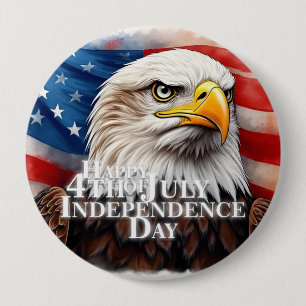 Spirit of Independence 4 Inch Round Button