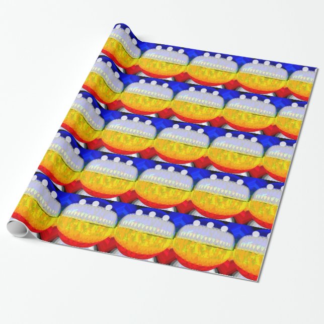Spirit of Jupiter Wrapping Paper (Unrolled)