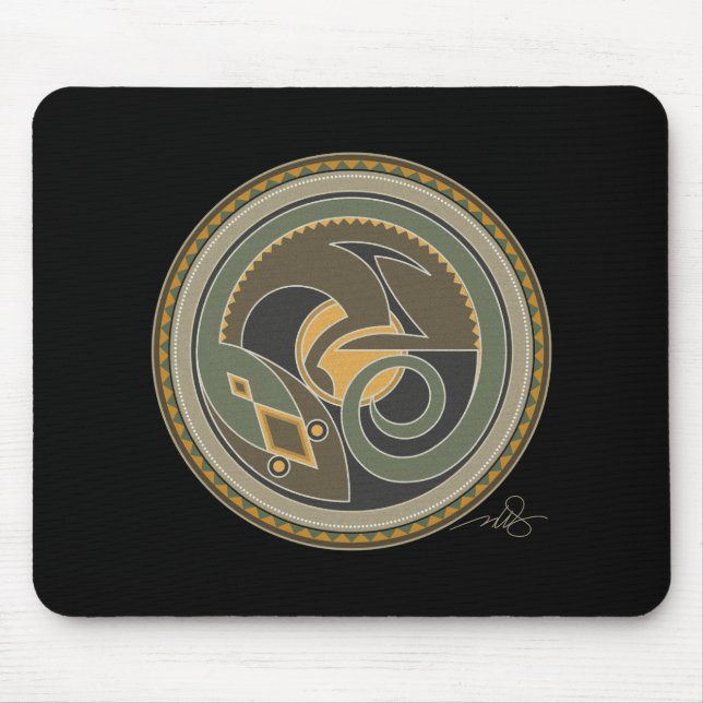 Spirit Of Lizard Mouse Pad (Front)