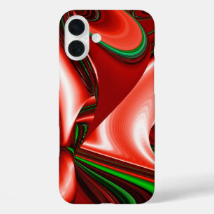 Spirit of Love and Hope, Abstract 3D Rainbowart iPhone 16 Plus Case