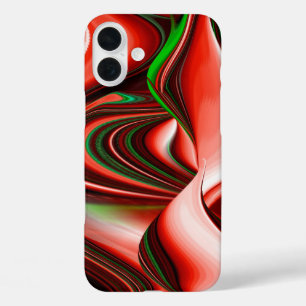 Spirit of Love and Hope, Abstract 3D Rainbowart iPhone 16 Plus Case