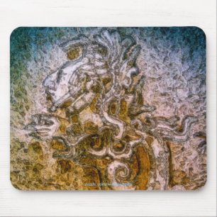 Spirit of Mexico & Peru, Mayan Incan Design Mouse Pad
