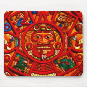 Spirit of Mexico & Peru, Mayan Incan Design Mouse Pad