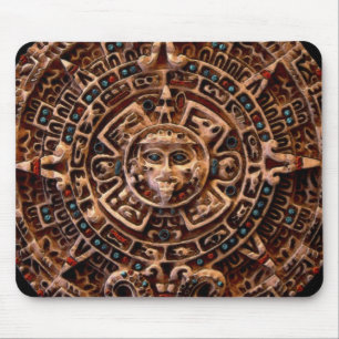 Spirit of Mexico & Peru, Mayan Incan Design Mouse Pad