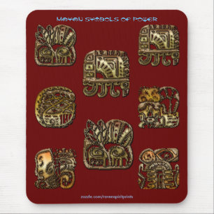 Spirit of Mexico & Peru, Mayan Incan Design Mouse Pad