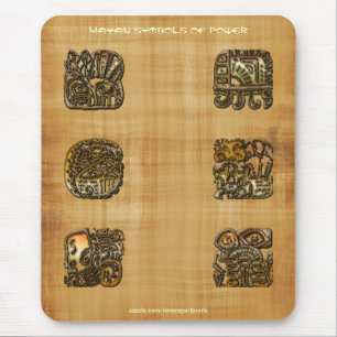 Spirit of Mexico & Peru, Mayan Incan Design Mouse Pad