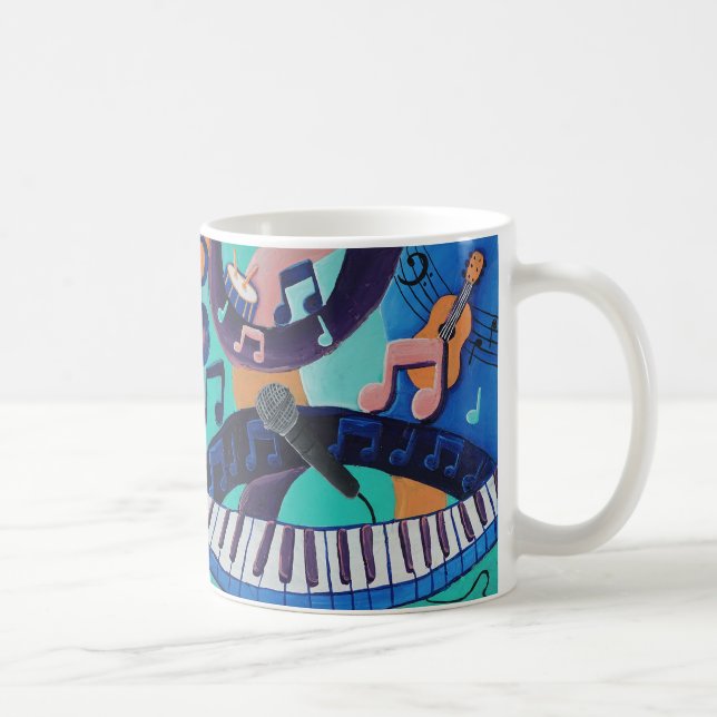 Spirit of Music - Mug classique - 11 oz (Droite)
