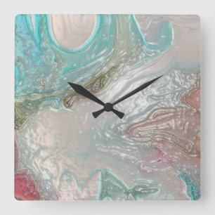SPIRIT OF PEARL                BEAUTIFUL WALL CLOC SQUARE WALL CLOCK