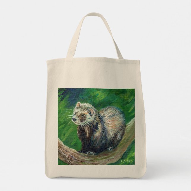 Spirit of Polecat Tote Bag (Back)