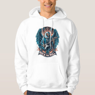 Spirit of Rock: Eagle's Fury and Crypt Keeper's Gr Hoodie