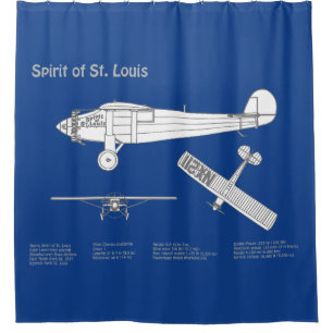 Spirit of St. Louis - Airplane Blueprint Plans ABD