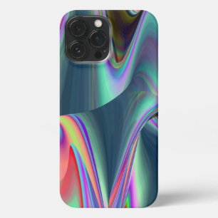 Spirit of Summer Breeze , Abstract 3D Rainbowart iPhone 13 Pro Max Case