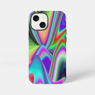 Spirit of Summer Breeze , Abstract 3D Rainbowart iPhone 13 Mini Case
