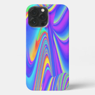 Spirit of Summer Breeze , Abstract 3D Rainbowart iPhone 13 Pro Max Case