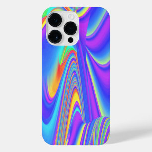 Spirit of Summer Breeze , Abstract 3D Rainbowart iPhone 14 Pro Max Case