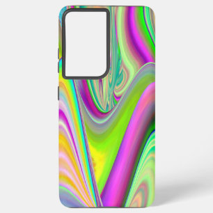 Spirit of Summer Breeze , Abstract 3D Rainbowart Samsung Galaxy Case