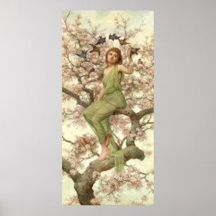 Spirit of Summer Thomas Frederick Mason Sheard Poster