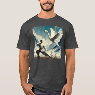 Spirit of the Crane funny T-Shirt
