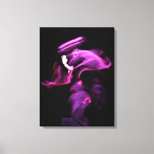 Spirit of The Dance 1 like wave Photography Canvas Print