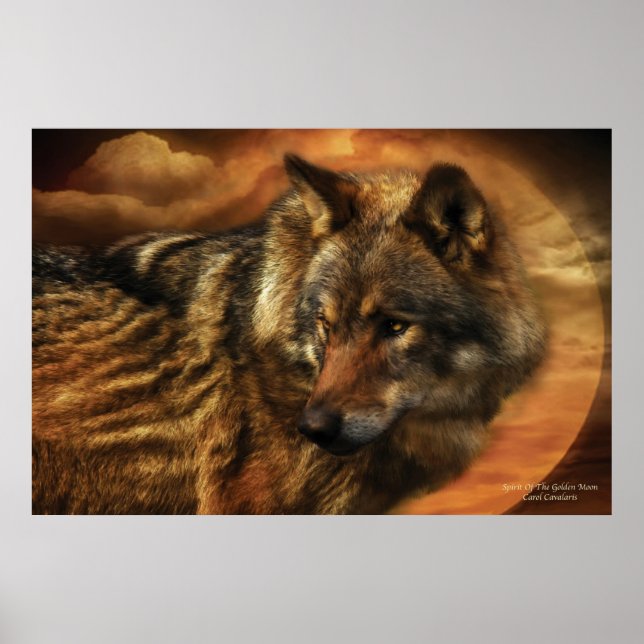 Spirit Of The Golden Moon Poster/Print Poster (Front)