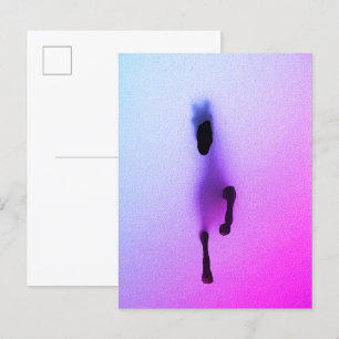 Spirit of the Horse – Abstract Wall Art Postcard